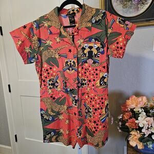 NOOWORKS TIGER PRIDE SHORT ROMPER, SZ XL